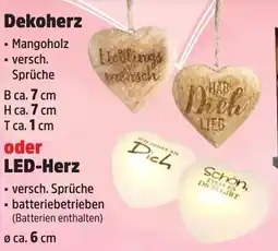 Thomas Philipps Dekoherz oder LED Herz Angebot