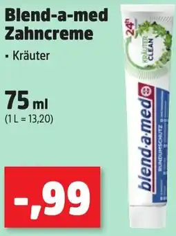 Thomas Philipps Blend-a-med Zahncreme Angebot