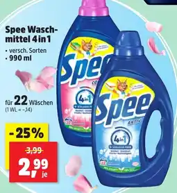 Thomas Philipps Spee Waschmittel 4 in 1 Angebot