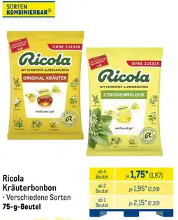 METRO Ricola Kräuterbonbon Angebot