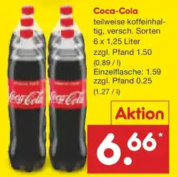 Netto Marken-Discount Coca-Cola Angebot
