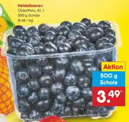 Netto Marken-Discount Heidelbeeren Angebot