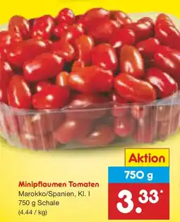 Netto Marken-Discount Minipflaumen Tomaten Angebot