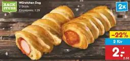 Netto Marken-Discount BACK STUBE Würstchen Dog Angebot