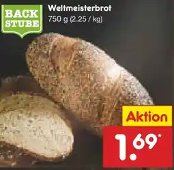 Netto Marken-Discount BACK STUBE Weltmeisterbrot Angebot