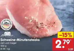Netto Marken-Discount GUT PONHOLZ Schweine-Minutensteaks Angebot