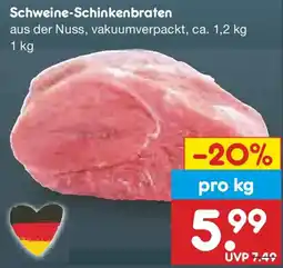 Netto Marken-Discount Schweine-Schinkenbraten Angebot