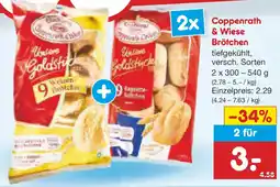 Netto Marken-Discount Coppenrath & Wiese Brötchen Angebot