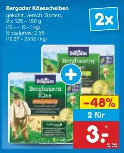 Netto Marken-Discount Bergader Käsescheiben Angebot