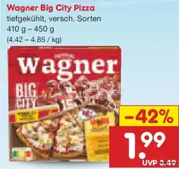 Netto Marken-Discount Wagner Big City Pizza Angebot