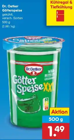 Netto Marken-Discount Dr. Oetker Götterspeise Angebot