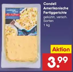 Netto Marken-Discount Condeli Amerikanische Fertiggerichte Angebot