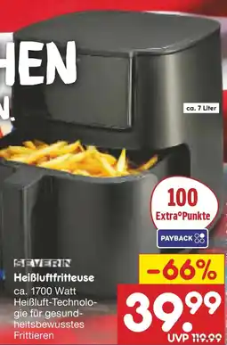 Netto Marken-Discount SEVERIN Heißluftfritteuse Angebot