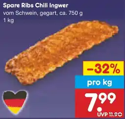 Netto Marken-Discount Spare Ribs Chili Ingwer Angebot