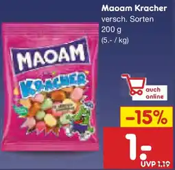 Netto Marken-Discount Maoam Kracher Angebot