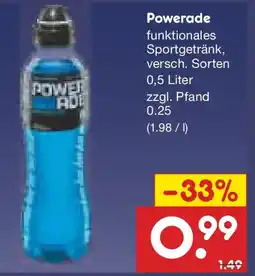 Netto Marken-Discount Powerade Angebot