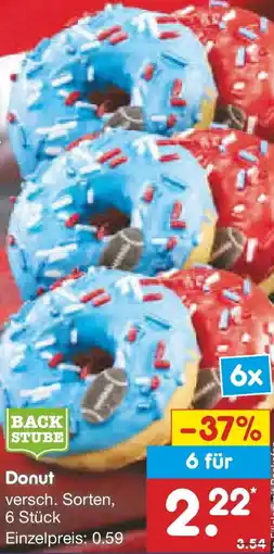 Netto Marken-Discount BACK STUBE Donut Angebot
