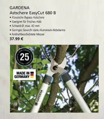 bauSpezi Gardena Astschere Easy Cut 680 B Angebot