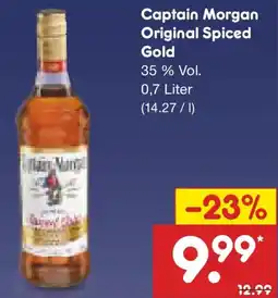Netto Marken-Discount Captain Morgan Original Spiced Gold Angebot