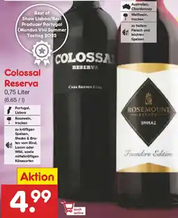 Netto Marken-Discount Colossal Reserva Angebot