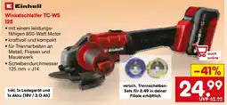 Netto Marken-Discount Einhell Winkelschleifer TC-WS Angebot
