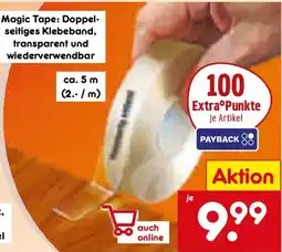 Netto Marken-Discount Magic Tape Angebot