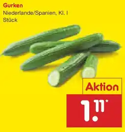 Netto Marken-Discount Gurken Angebot