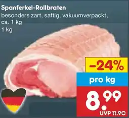 Netto Marken-Discount Spanferkel-Rollbraten Angebot