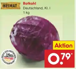 Netto Marken-Discount HEIMAT Rotkohl Angebot