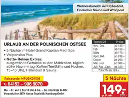 Netto Marken-Discount Urlaub an der polnischen ostsee 5 Nächte Angebot