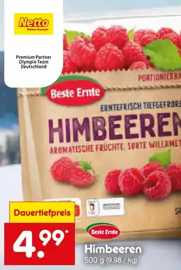 Netto Marken-Discount Beste Ernte Himbeeren Angebot