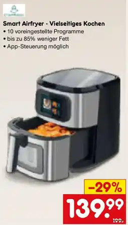 Netto Marken-Discount Smart Airfryer - Vielseitiges Kochen Angebot