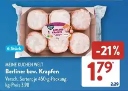 Aldi Süd BERLINER KRAPFEN Berliner bzw. Krapfen Angebot