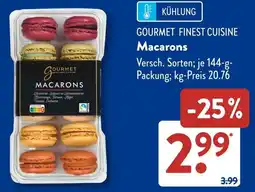 Aldi Süd GOURMET FINEST CUISINE Macarons Angebot