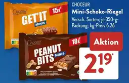Aldi Süd CHOCEUR Mini-Schoko-Riegel Angebot