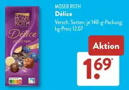 Aldi Süd MOSER ROTH Défice Angebot