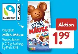 Aldi Süd CHOCEUR Milch-Mäuse Angebot
