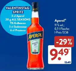 Aldi Süd Aperol Angebot