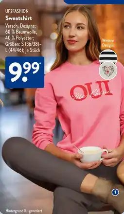 Aldi Süd UP2FASHION Sweatshirt Angebot