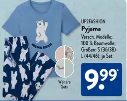Aldi Süd UP2FASHION Pyjama Angebot