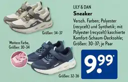 Aldi Süd LILY & DAN Sneaker Angebot