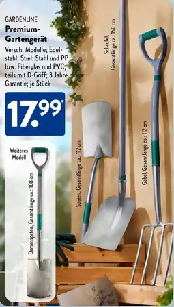 Aldi Süd GARDENLINE Premium- Gartengerät Angebot