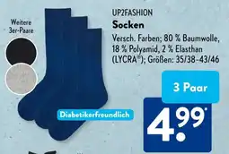 Aldi Süd UP2FASHION Socken Angebot