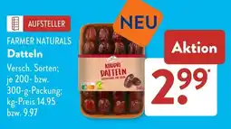 Aldi Süd FARMER NATURALS Datteln Angebot