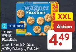 Aldi Süd ORIGINAL WAGNER Piccolinis Angebot