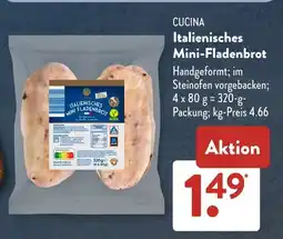 Aldi Süd CUCINA Italienisches Mini-Fladenbrot Angebot