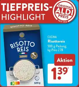Aldi Süd CUCINA Risottoreis Angebot