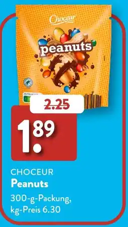Aldi Süd CHOCEUR Peanuts Angebot