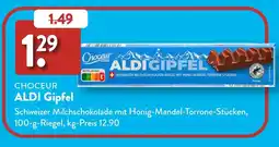 Aldi Süd CHOCEUR ALDI Gipfel Angebot