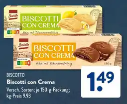 Aldi Süd BISCOTTO Biscotti con Crema Angebot
